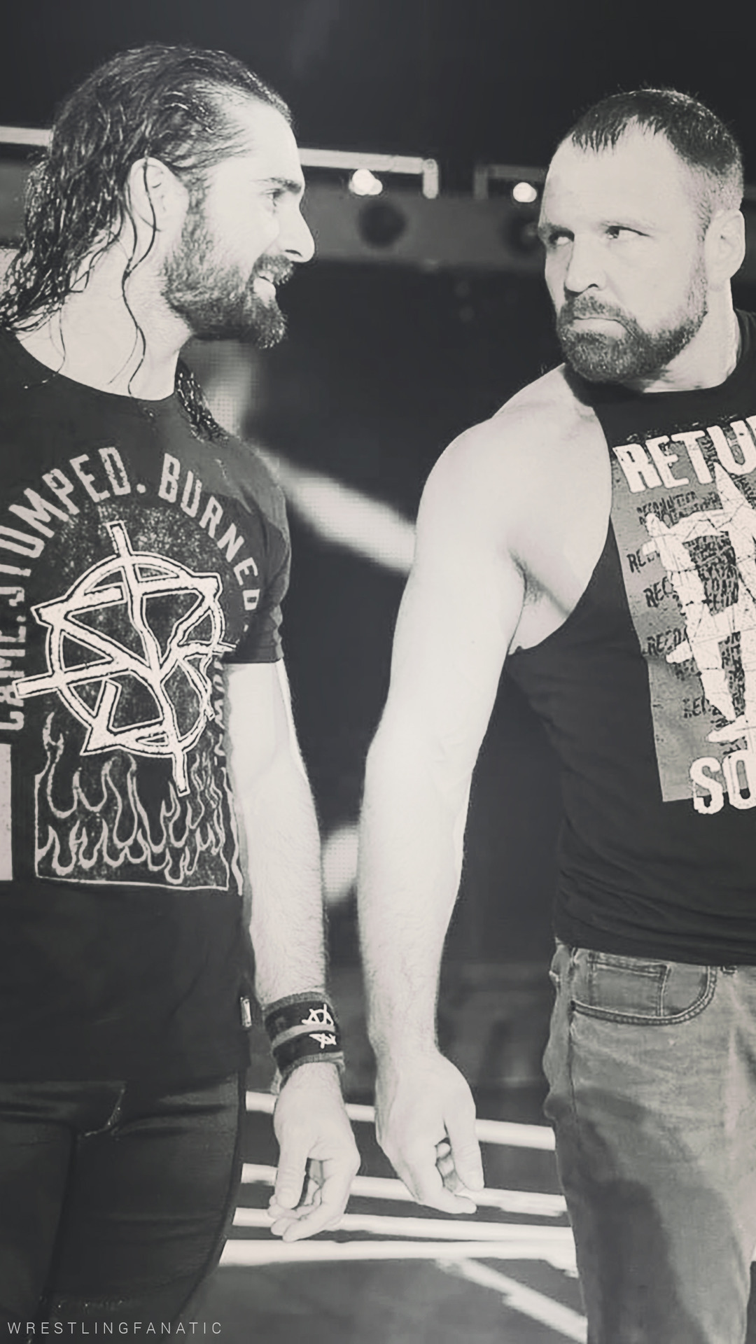 Seth Rollins Jon Moxley - HD Wallpaper 
