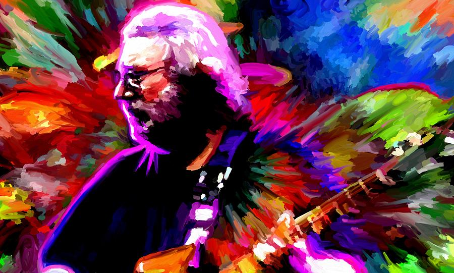 Jerry Garcia Grateful Dead Art - HD Wallpaper 