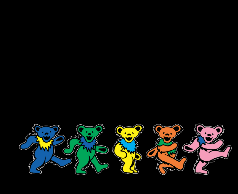 Grateful Dead Dancing Bears Watch - HD Wallpaper 