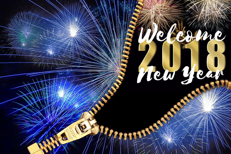 Fireworks With Text Overlay, New Year S Eve, 2018, Remax New Years