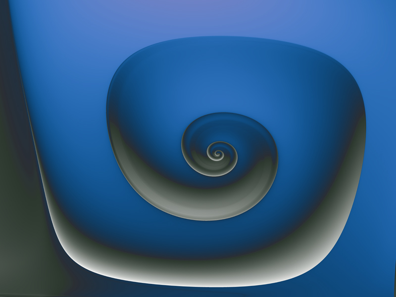 Fractal Art Wallpaper, New Beginning - Spiral - HD Wallpaper 