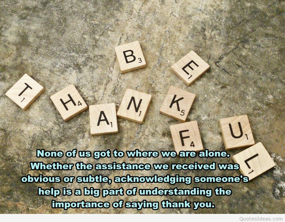 Be Thankful Quote With Wallpaper - Thankfulness To God - HD Wallpaper 