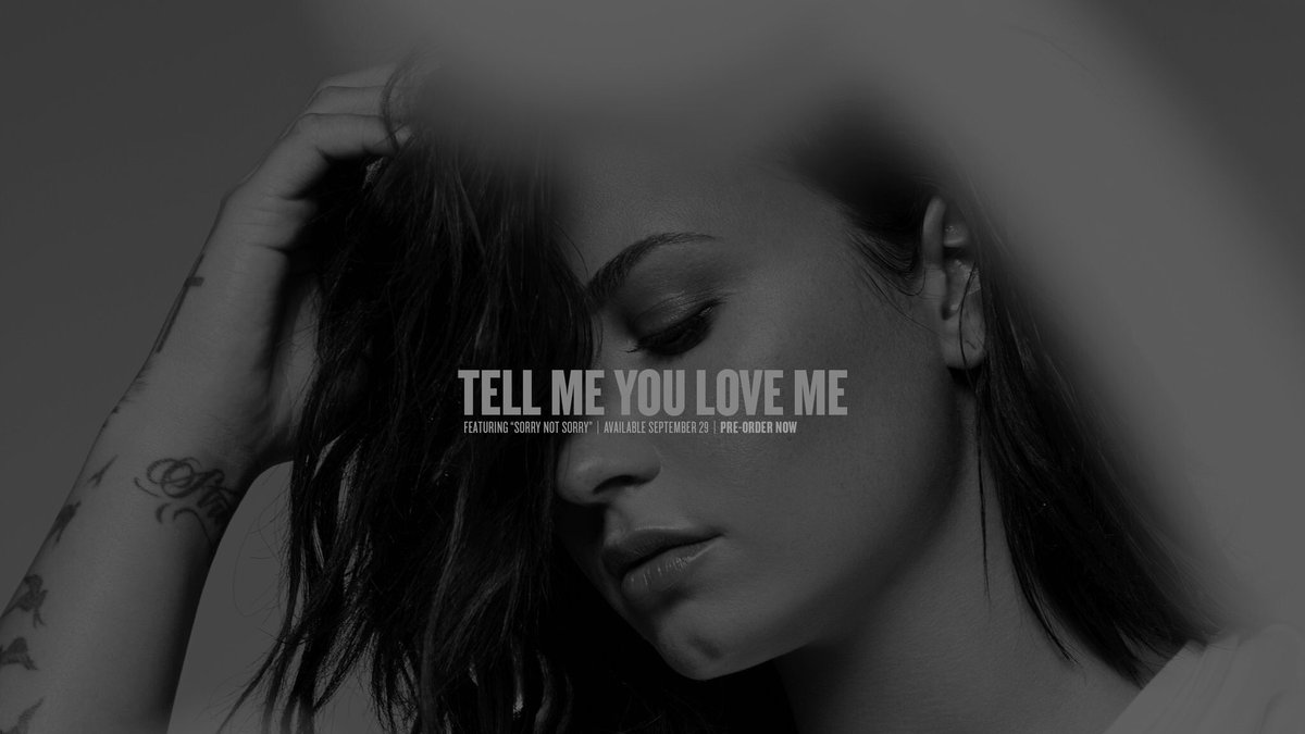 Demi Lovato Tell Me You Love Me - HD Wallpaper 