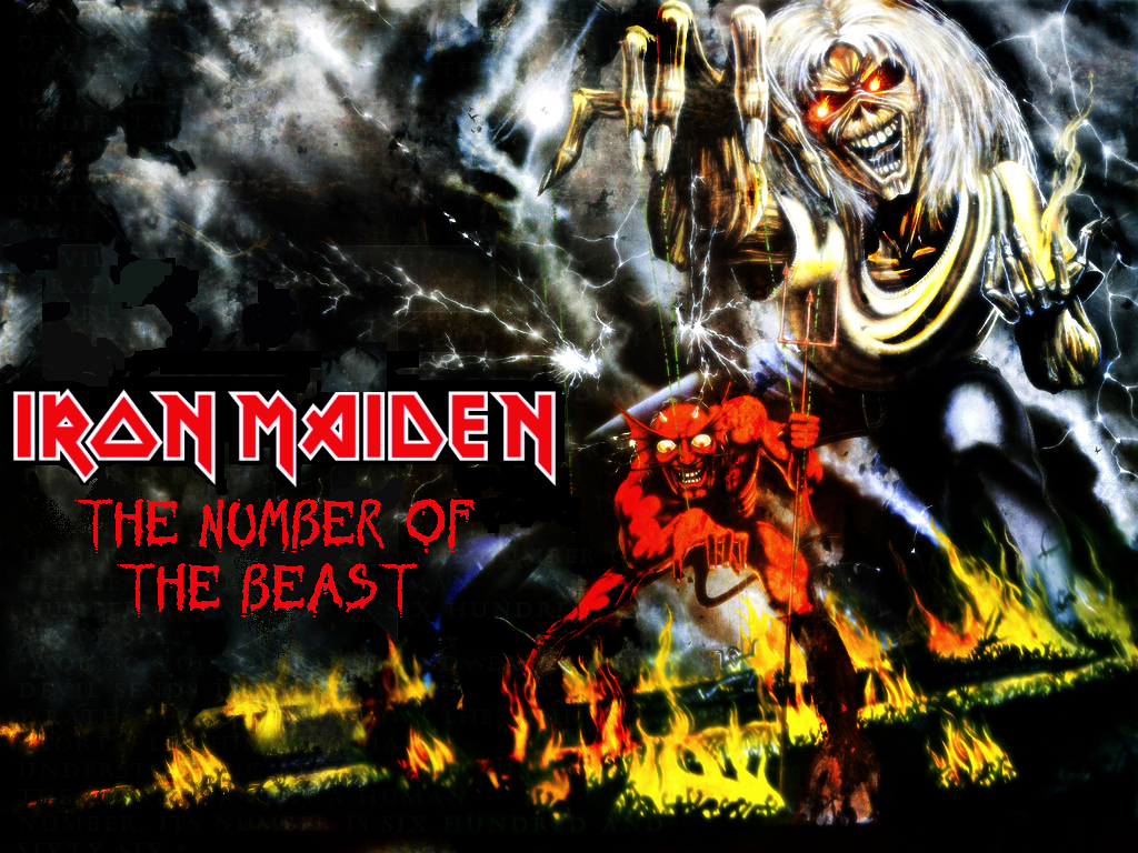 Iron Maiden - Iron Maiden The Number Of The Beast - HD Wallpaper 