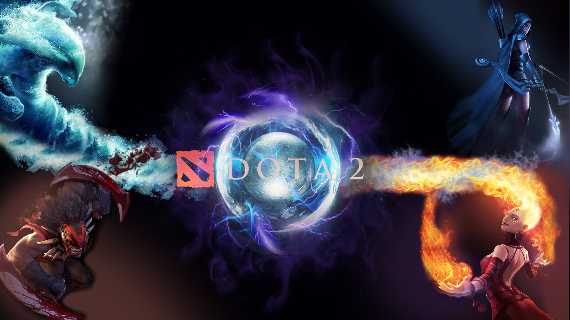 Dota 2 Wallpaper Hd 1080p - HD Wallpaper 