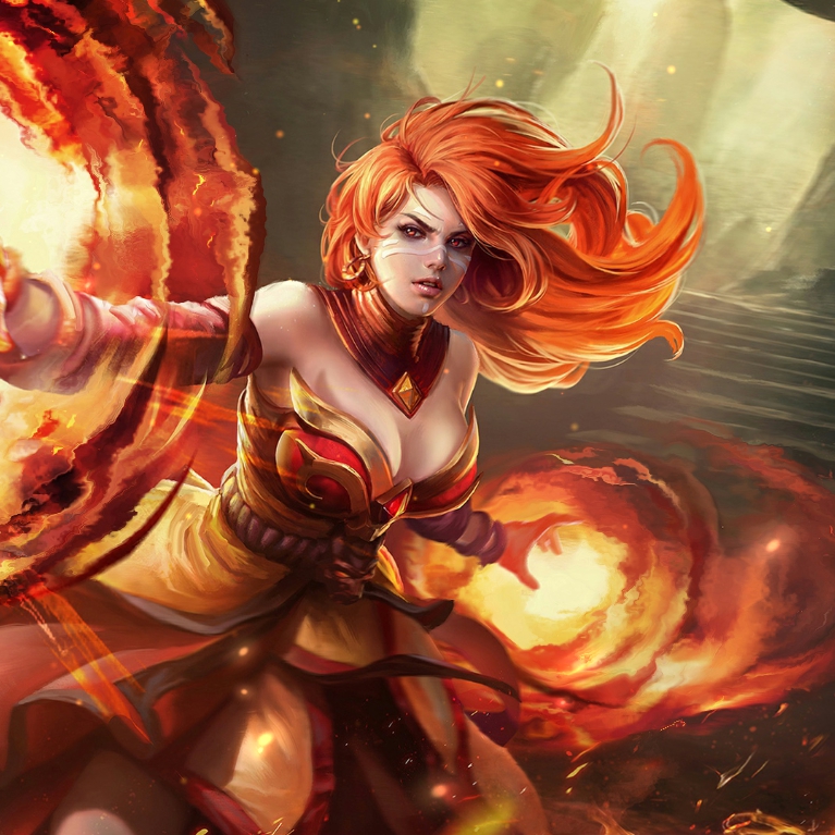 Dota 2 Wallpaper Hd Lina - HD Wallpaper 