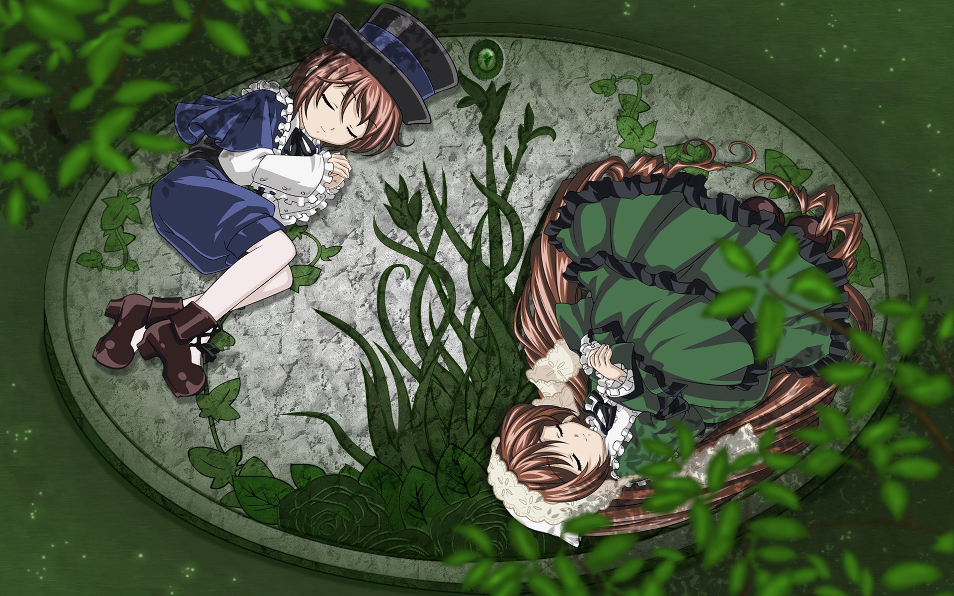Rozen Maiden Souseiseki And Suiseiseki - HD Wallpaper 