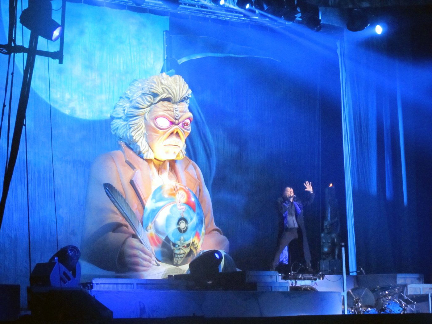 Maidenengland30 - Iron Maiden Eddie Live 2014 - HD Wallpaper 