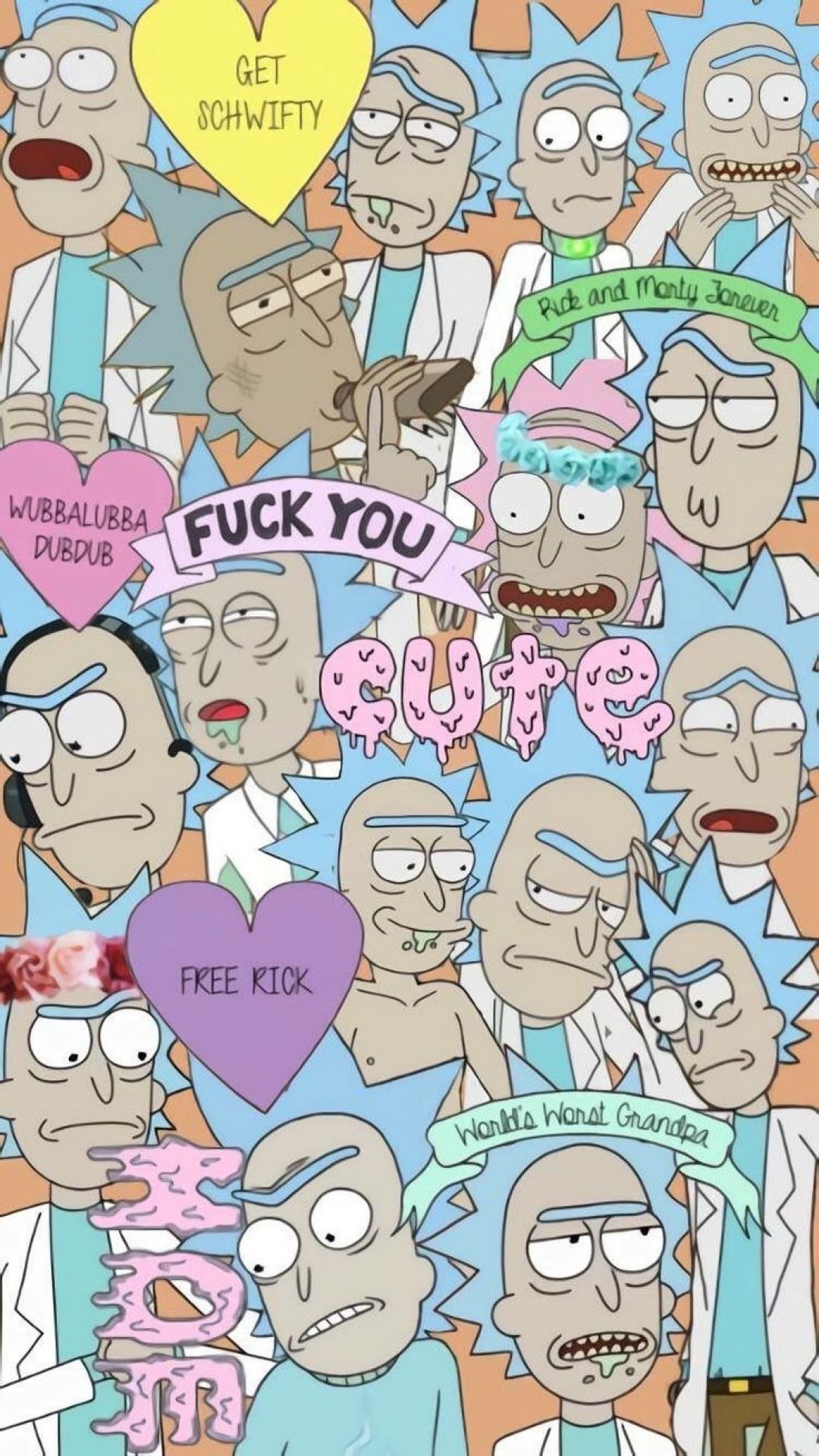 Android, Iphone, Desktop Hd Backgrounds / Wallpapers - Rick And Morty Wallpaper Funny - HD Wallpaper 