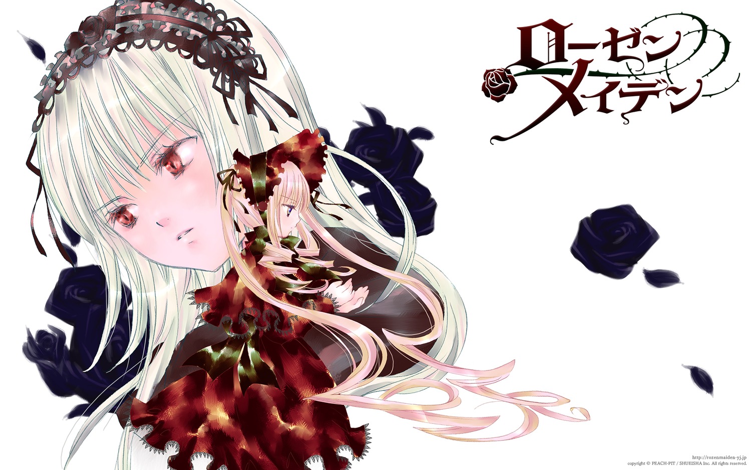 Gothic Lolita Lolita Fashion Peach-pit Rozen Maiden - Peach Pit 눈 - HD Wallpaper 