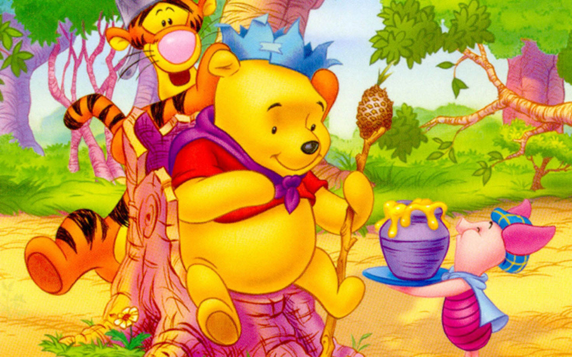 4k Winnie The Pooh - HD Wallpaper 
