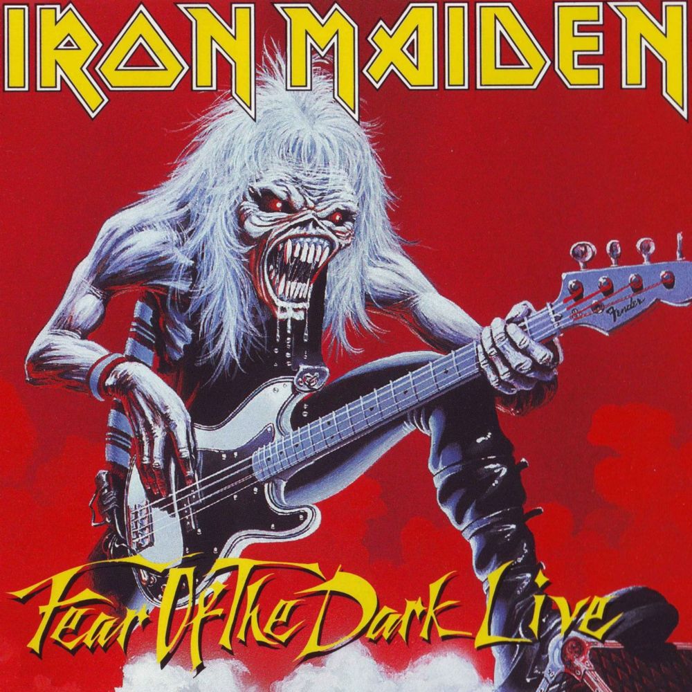 Iron Maiden Fear Of The Dark Live Single - HD Wallpaper 