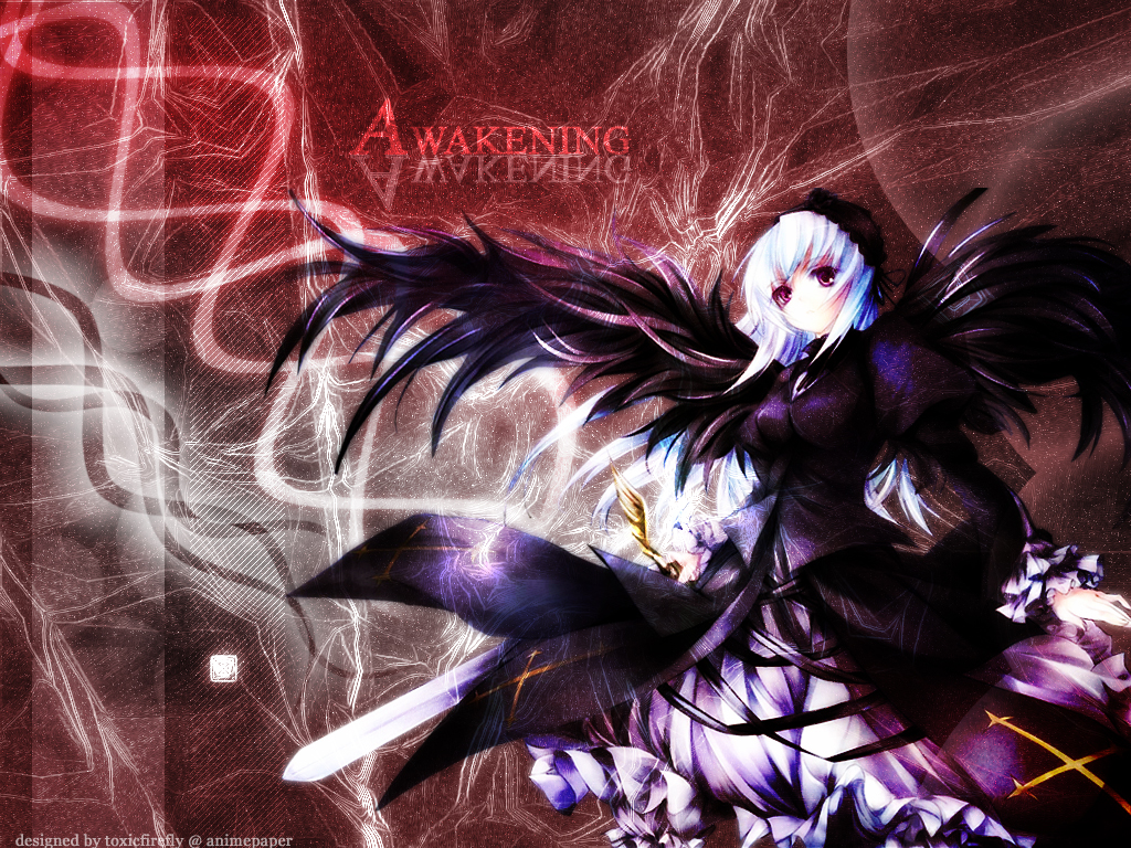 Anime Angel Of Darkness - HD Wallpaper 
