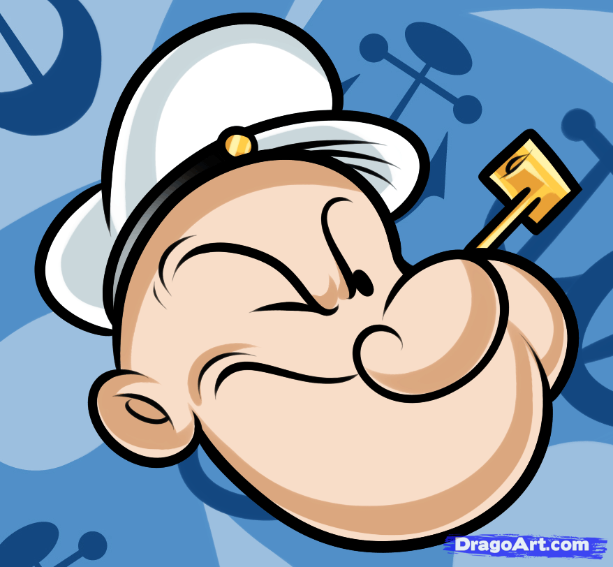 Popeye High Quality Background On Wallpapers Vista - Popeye The Sailor Man Face - HD Wallpaper 