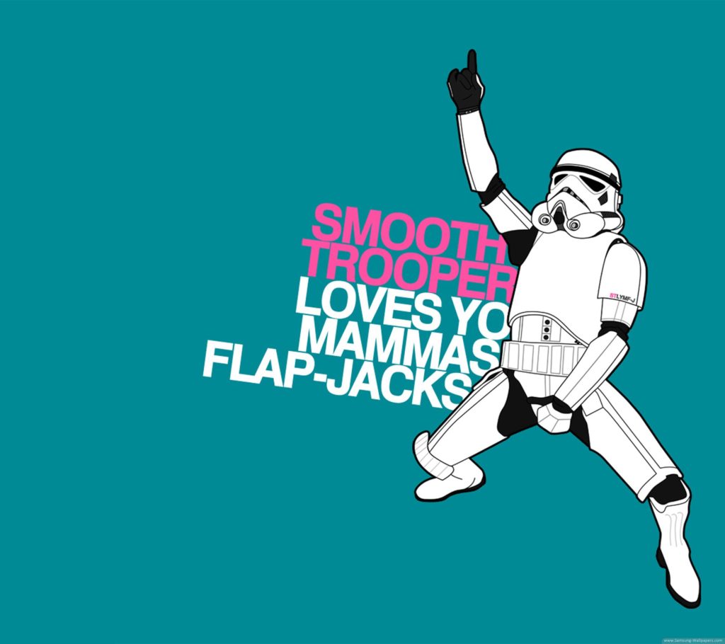 Hd Android Cartoon Wallpaper - Stormtrooper - HD Wallpaper 