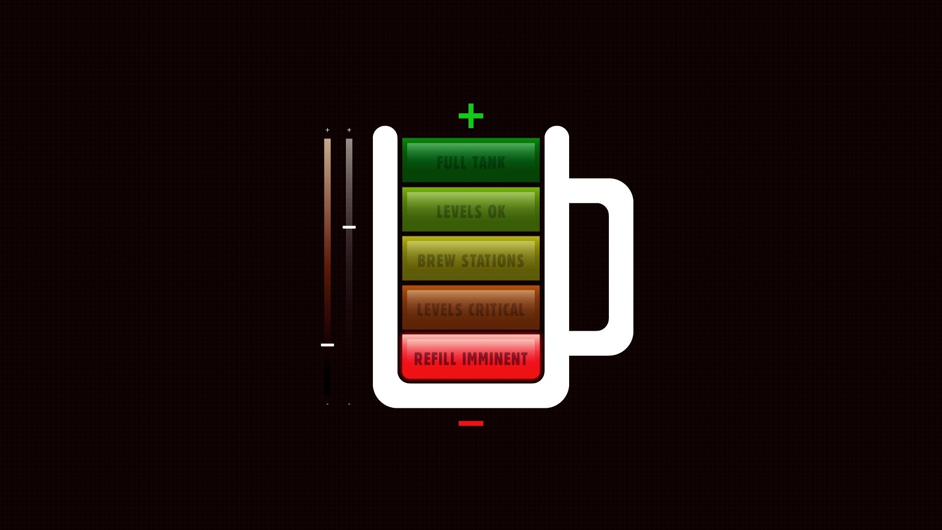 Coffee Battery - HD Wallpaper 