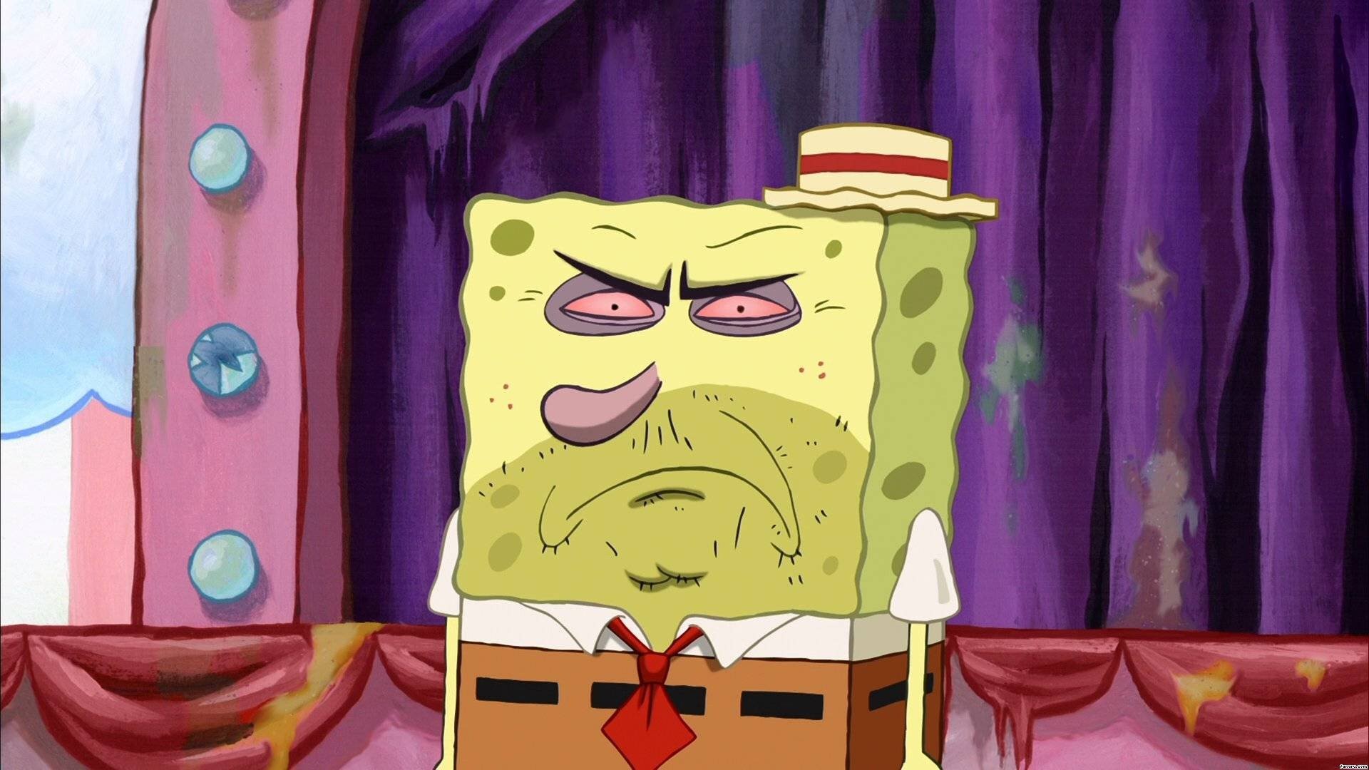 Spongebob Faces - HD Wallpaper 