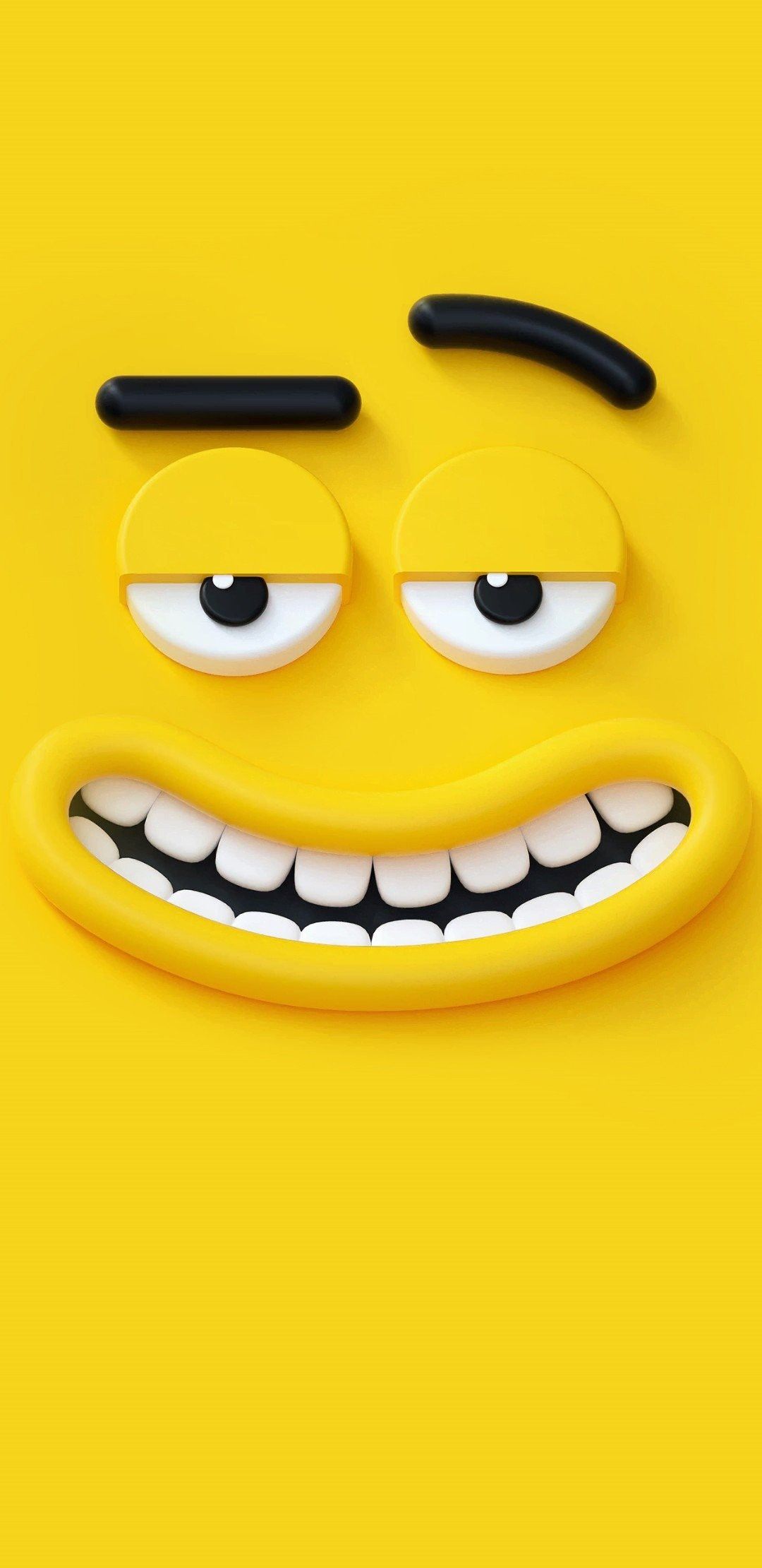 Cartoon Full Screen Funny Face - 1080x2220 Wallpaper Cartoon Full Screen Funny Face - 1080x2220 Wallpaper