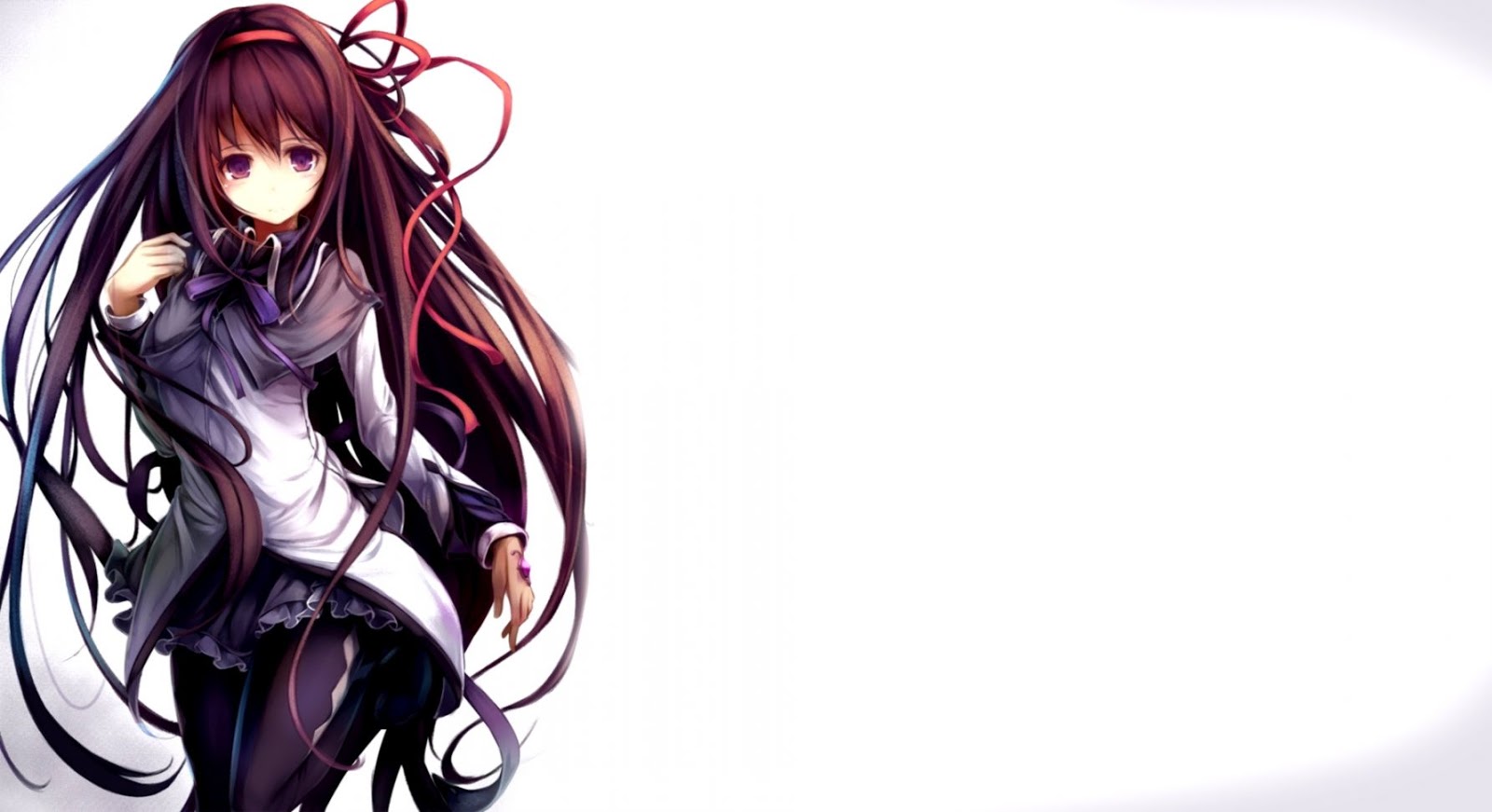 Wallpapers Full Hd 1080p Best Car Specs & Models - Puella Magi Madoka Magica Black Hair - HD Wallpaper 