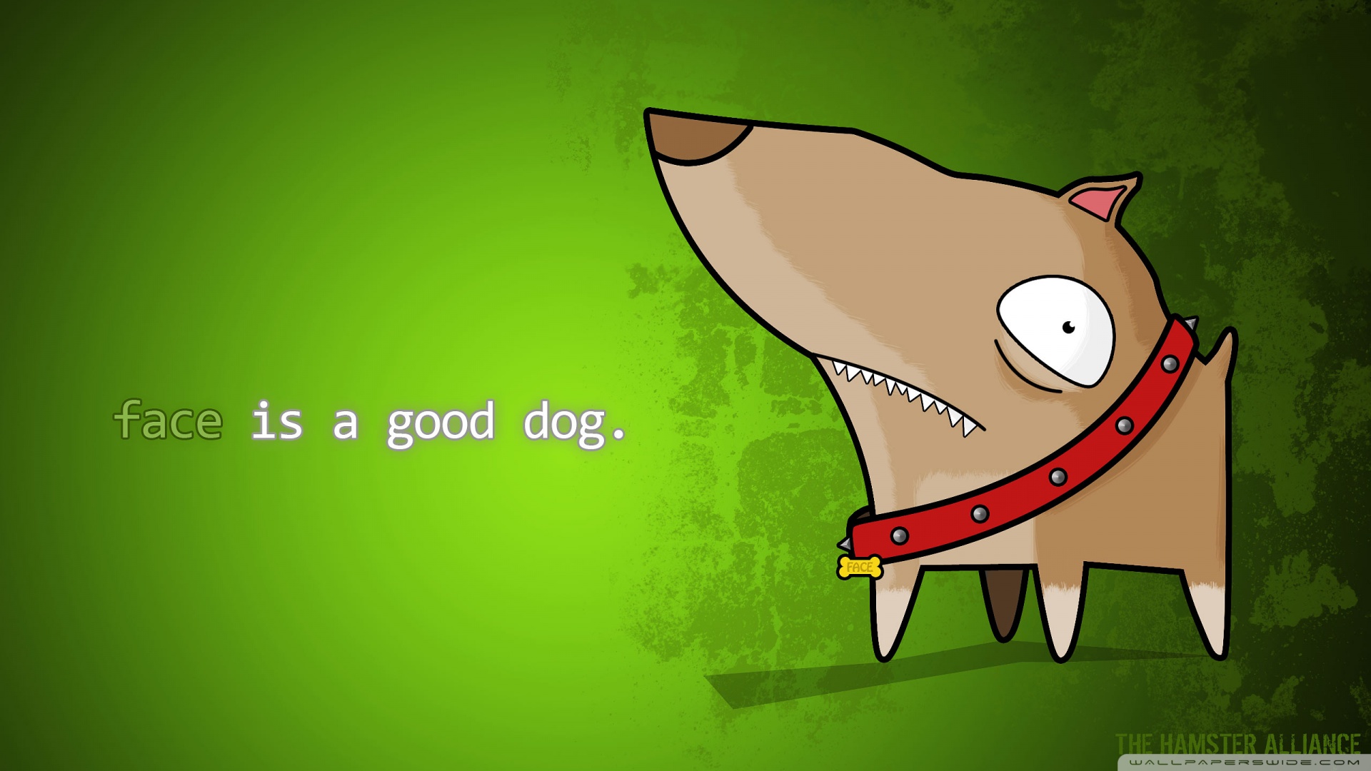 Dog Cartoon Wallpaper Desktop - HD Wallpaper 