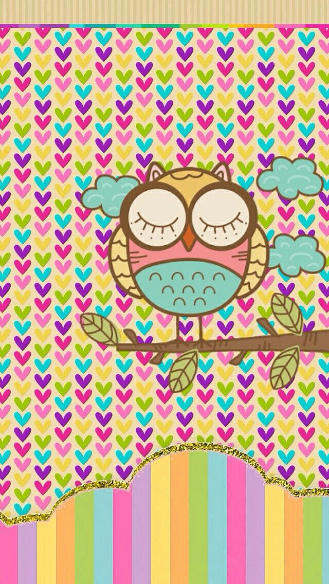 Owl Cartoon Wallpaper - Illustration - HD Wallpaper 