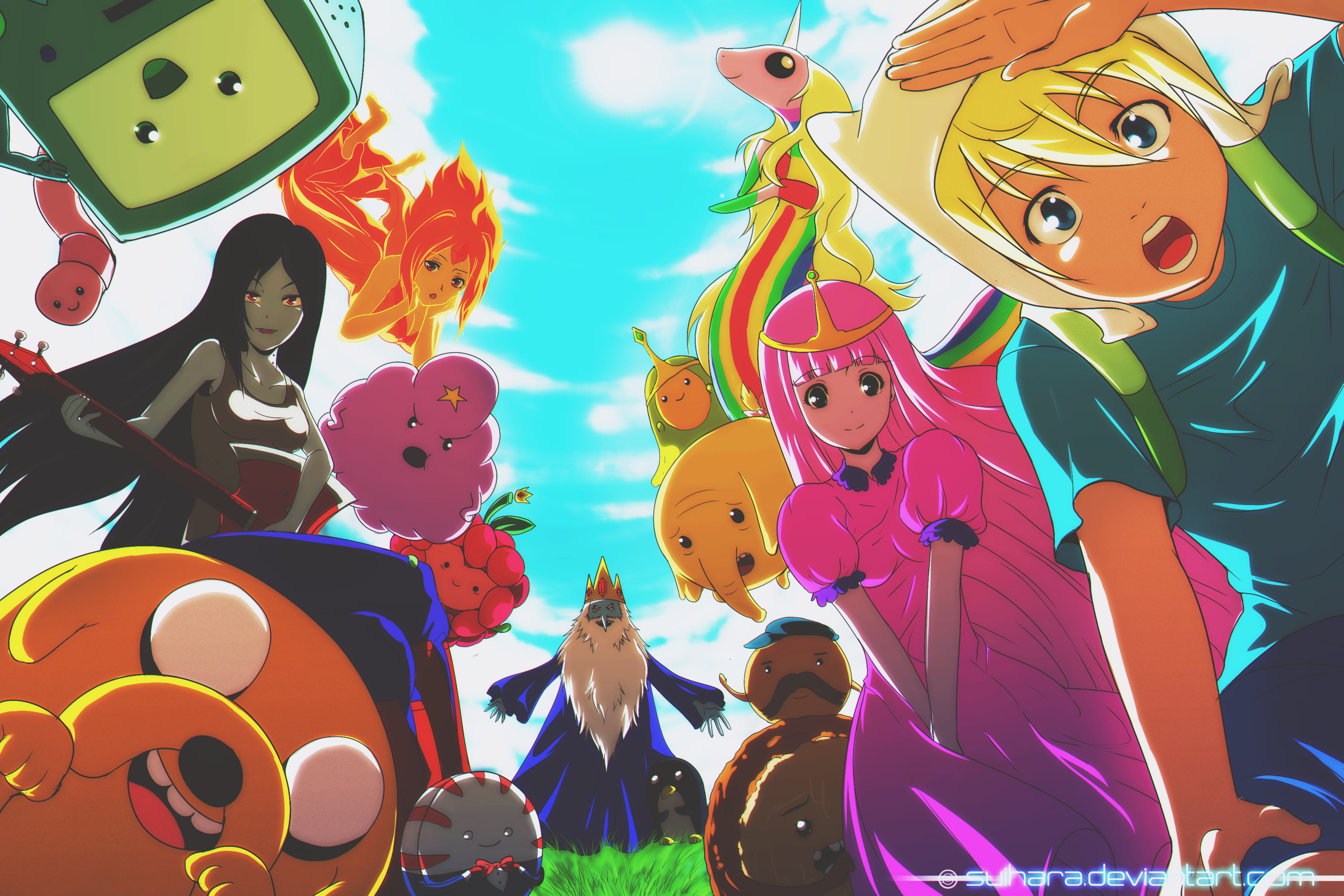 Cartoon Network Adventure Time Anime - 3600x2400 Wallpaper 