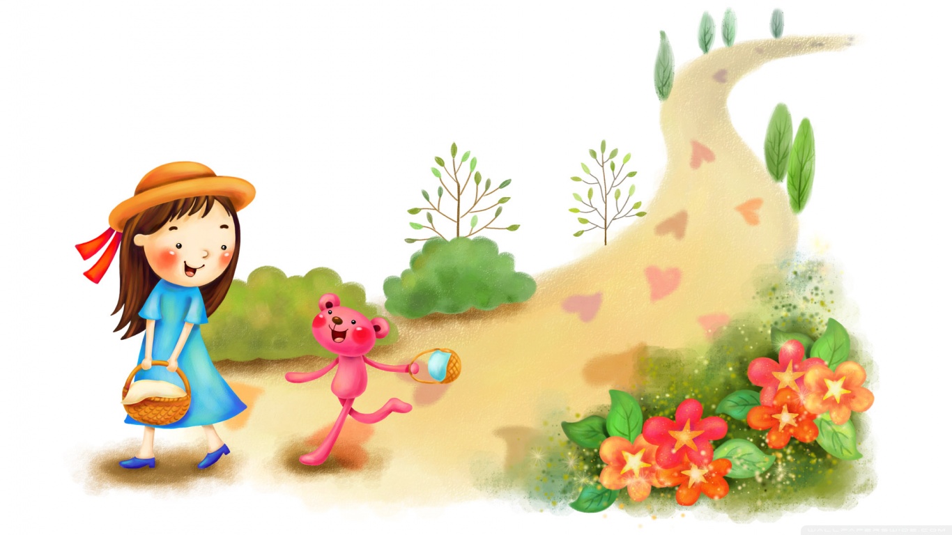 Designer Kids Wallpaper - Kids Wallpaper Background - HD Wallpaper 