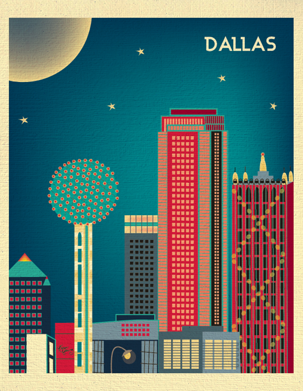 Dallas Texas Poster - HD Wallpaper 