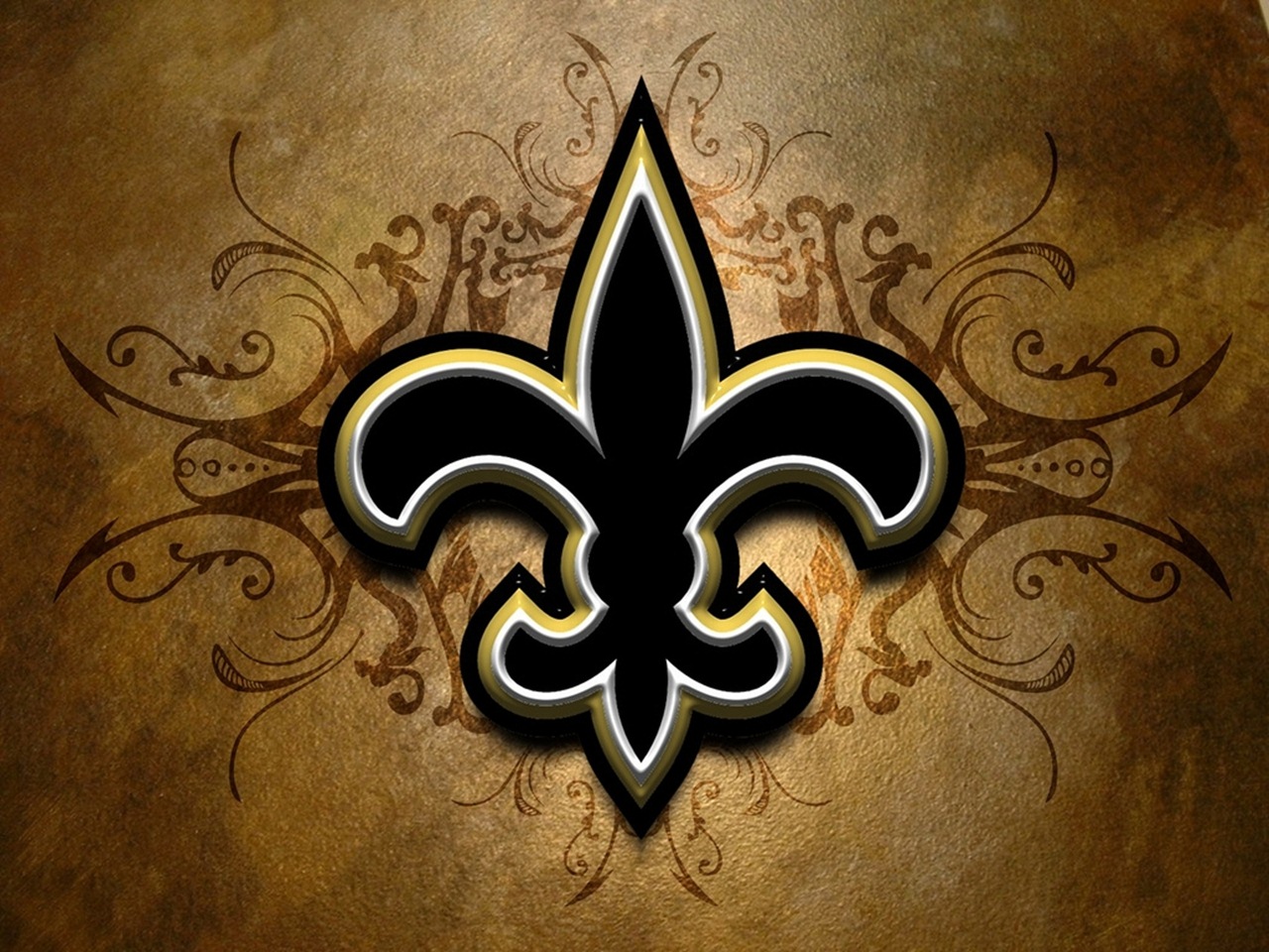 New Orleans Saints Logo - HD Wallpaper 