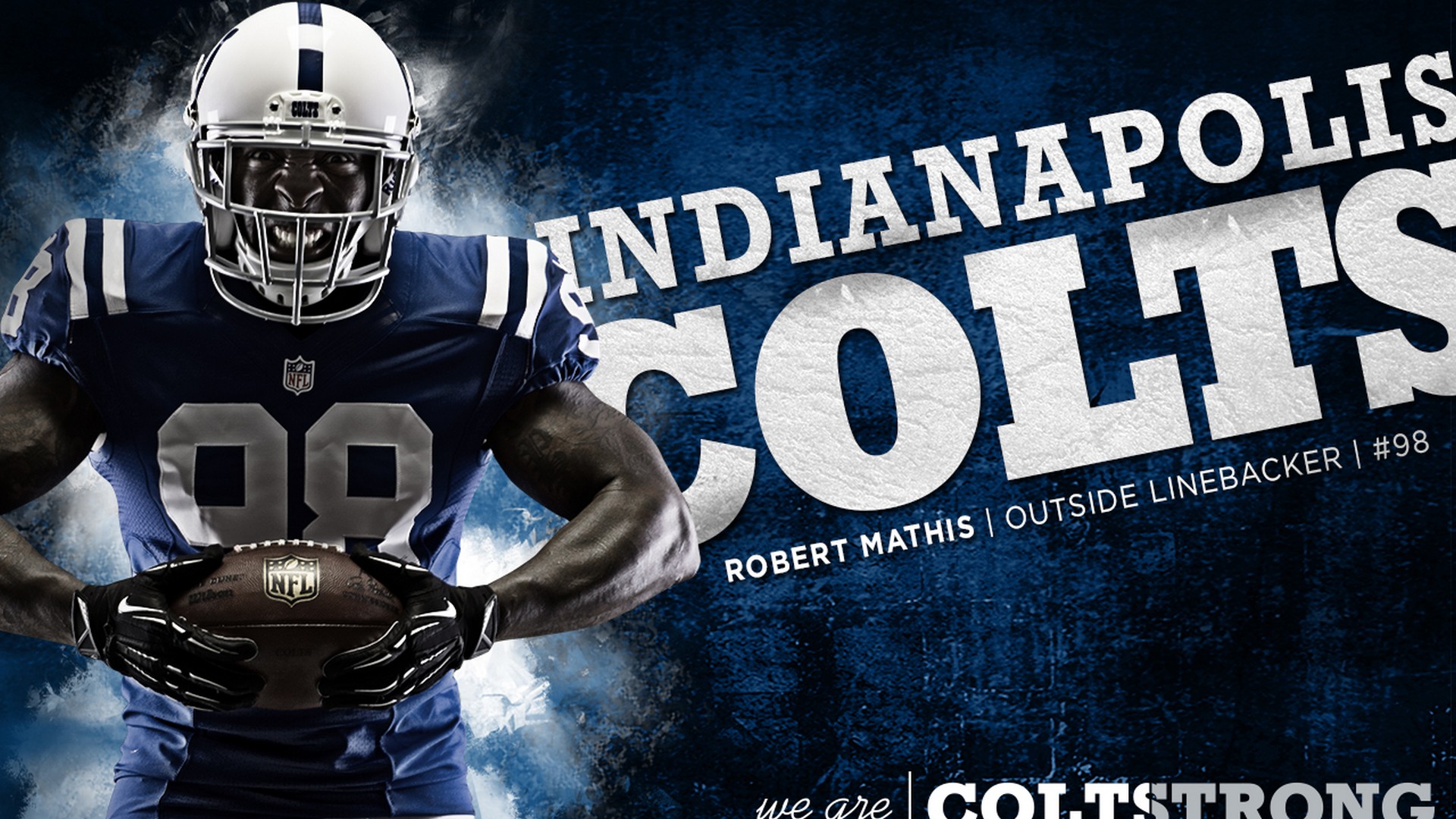 Indianapolis Colts Nfl Wallpaper With Resolution Pixel - Six-man Football - HD Wallpaper 