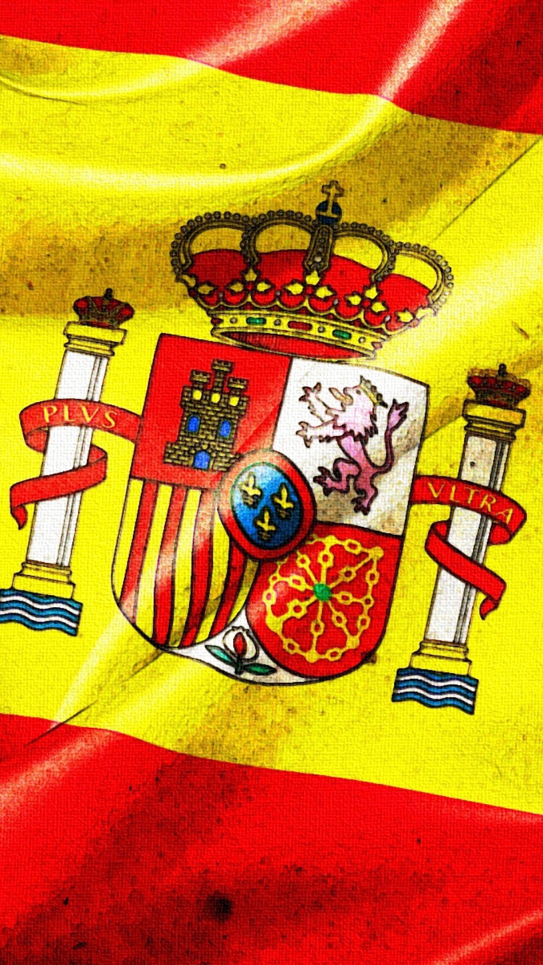 1080x1920, World Flags Wallpaper - Spain Flag Iphone - HD Wallpaper 