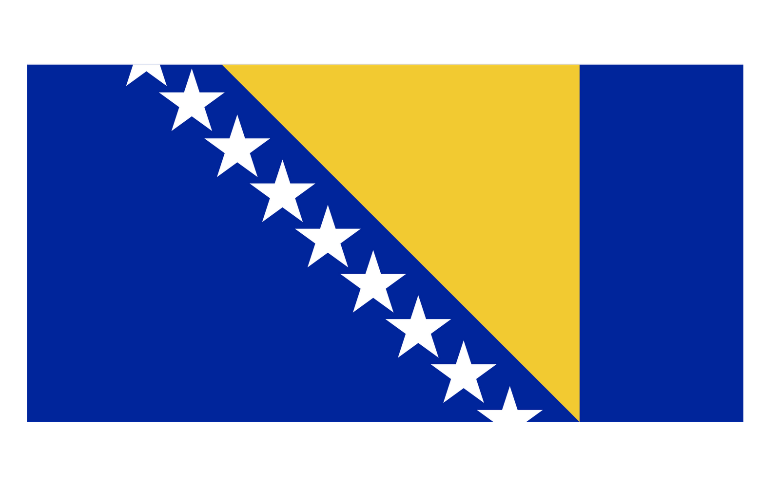Bosnia Herzegovina Flag Png - HD Wallpaper 