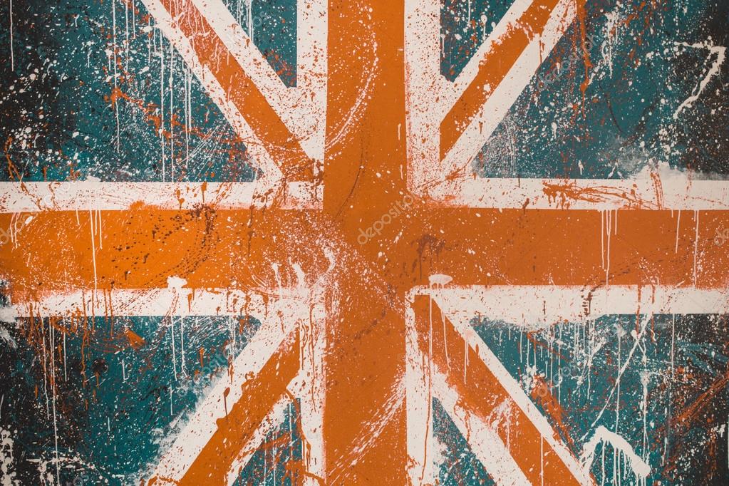 Union Jack Flag Painted - HD Wallpaper 