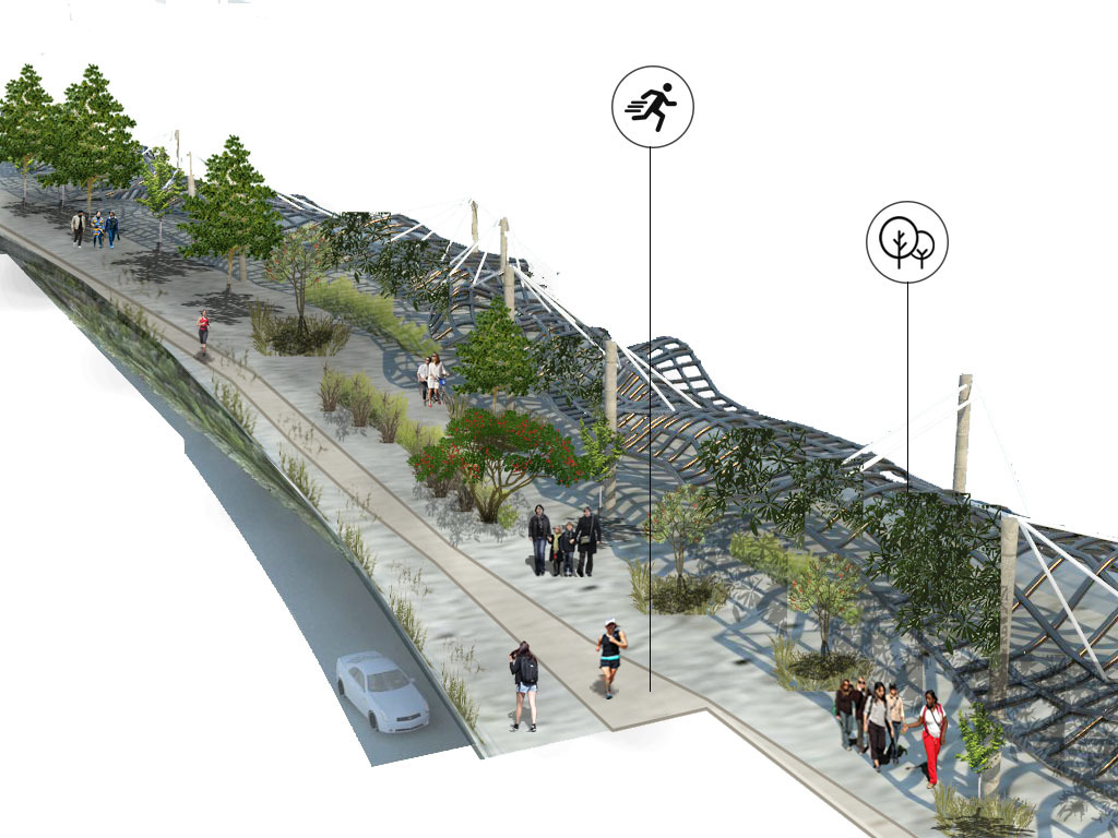 Walkway - HD Wallpaper 