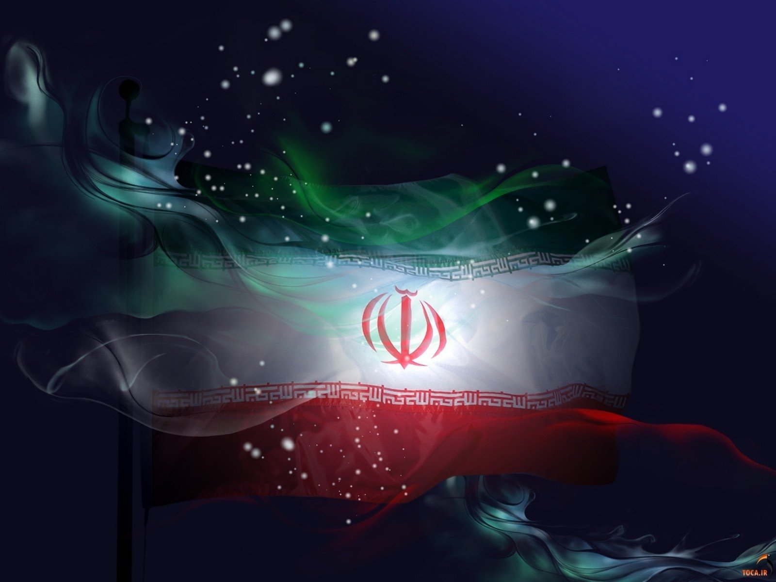 Iran Flag Wallpaper Hd - HD Wallpaper 
