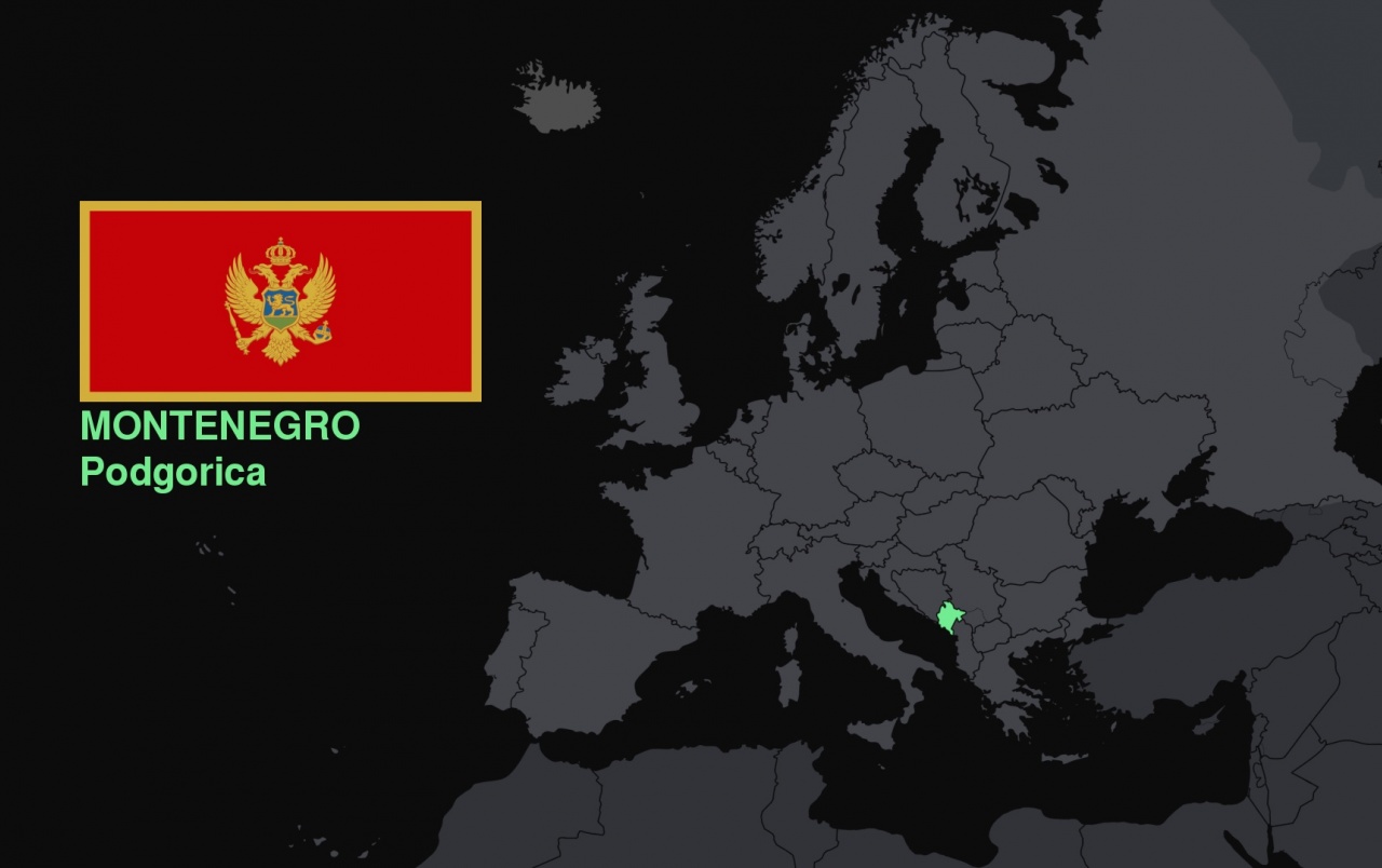 Montenegro Flag Wallpapers - Belgium Flag In Europe Map - HD Wallpaper 