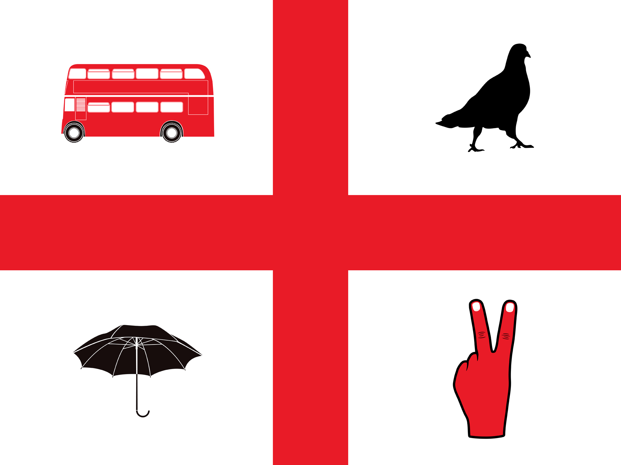 Alternative London Flag - Alternative Flag Of London - HD Wallpaper 