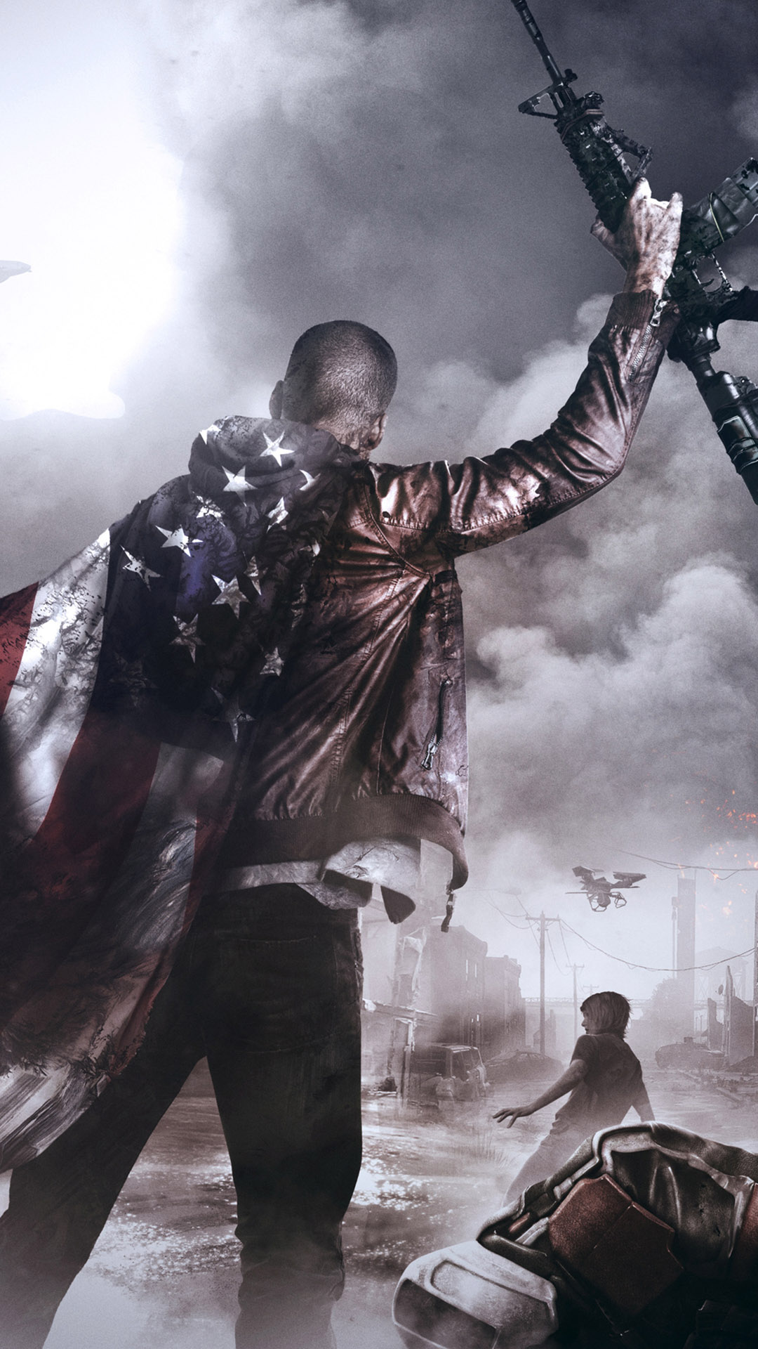 Hd Background Homefront The Revolution 2016 Game Us - Homefront The Revolution Plaza - HD Wallpaper 