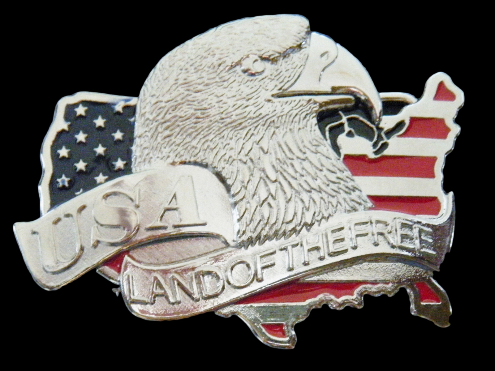 Bald Eagle American Flag Free - HD Wallpaper 