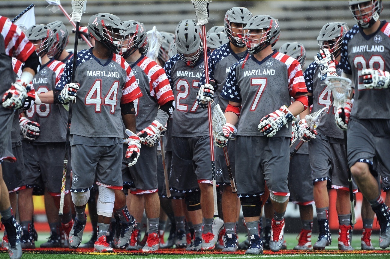 Maryland Lacrosse Wallpaper - Maryland Star Spangled Banner Uniform - HD Wallpaper 