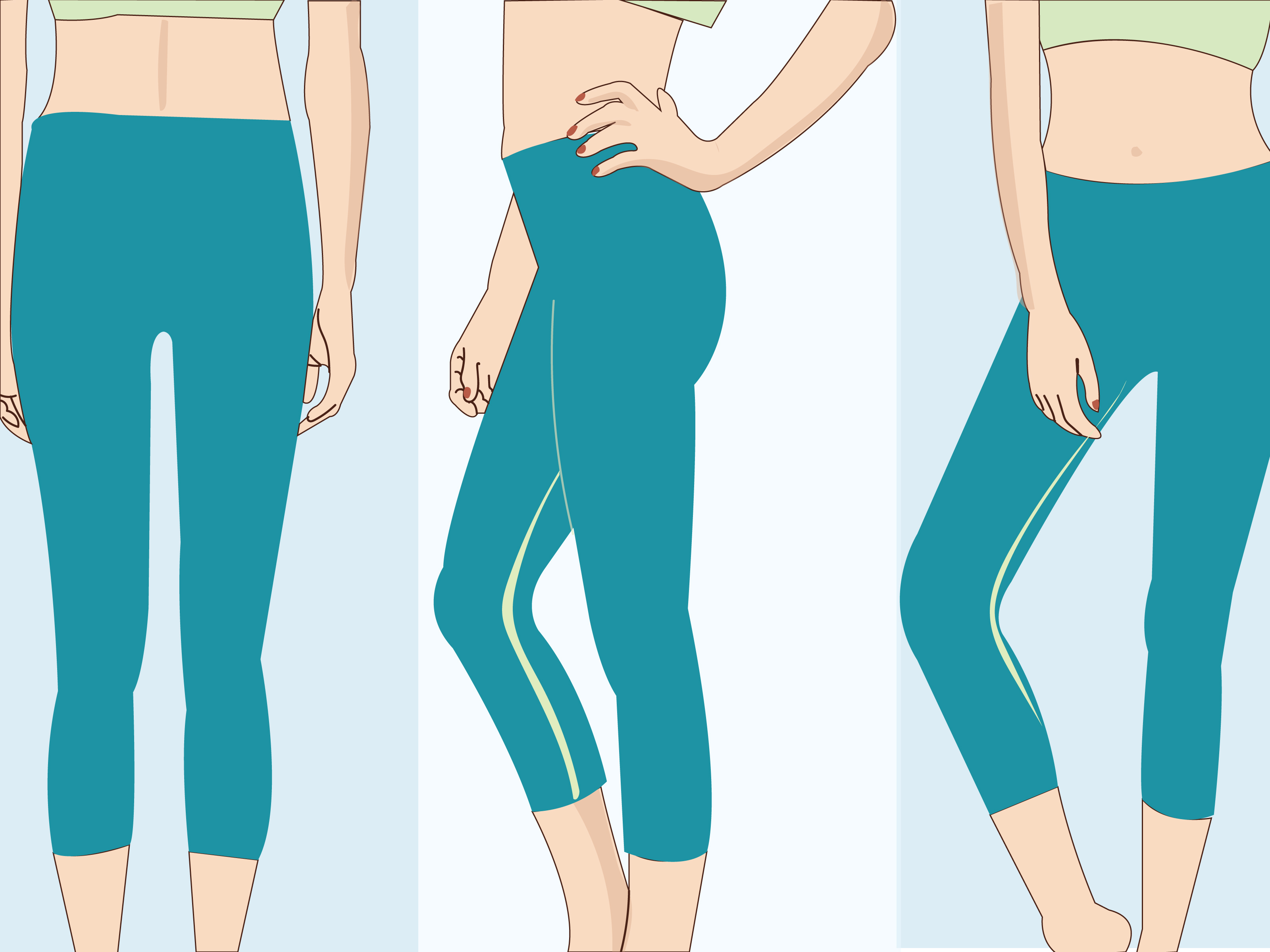 Image Titled Choose Workout Leggings Step - Tight Should Leggings - HD Wallpaper 