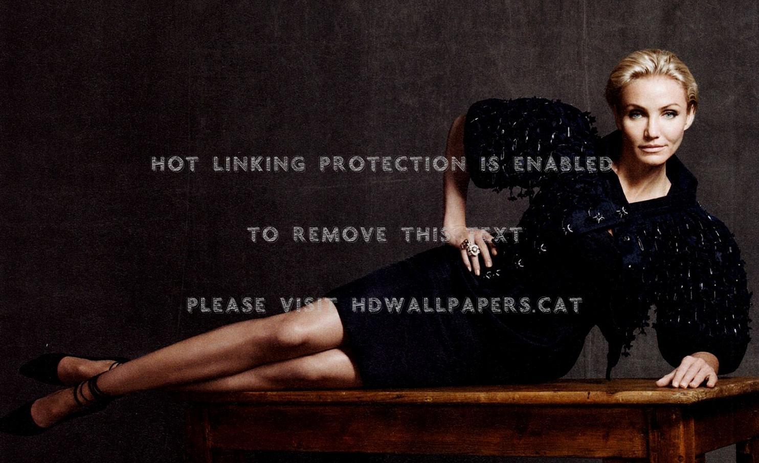 Cameron Diaz Actress Black Dress People - American Pride - HD Wallpaper 