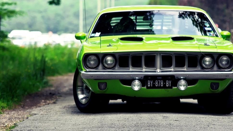 Plymouth Barracuda 1970 Muscle Car Hd Wallpaper,1970 - HD Wallpaper 