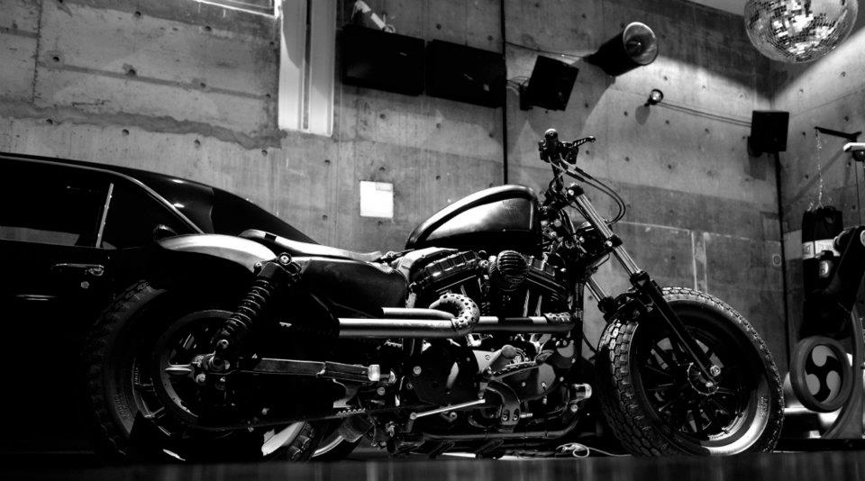 Harley Davidson Sportster Guerrilla 883 - HD Wallpaper 