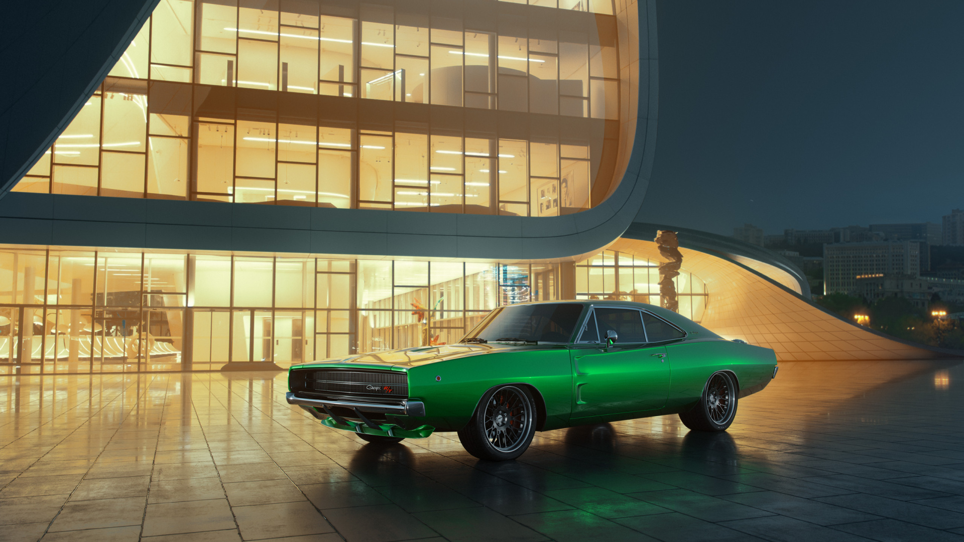 1970 Dodge Iphone Wallpaper Dodge Charger St - HD Wallpaper 