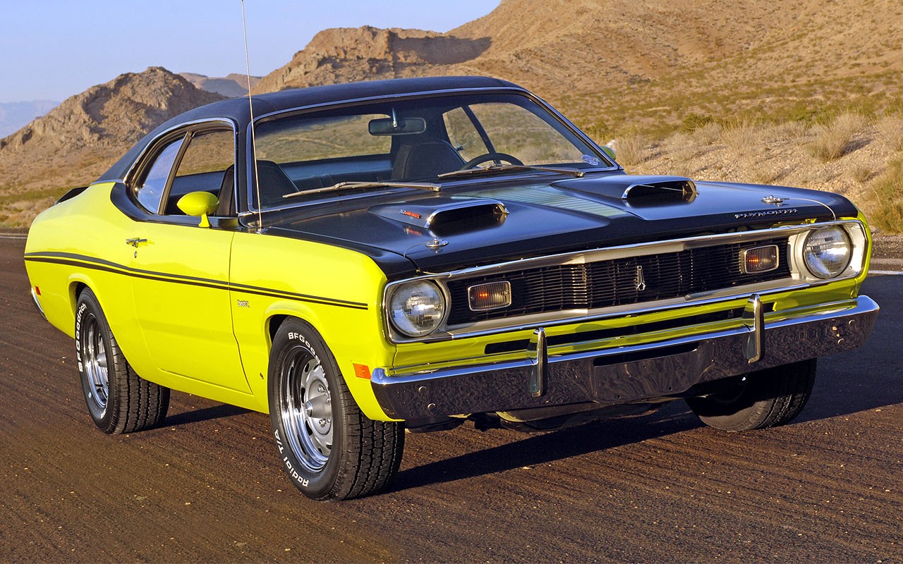 American Cars Wallpaper - Dodge Duster - HD Wallpaper 
