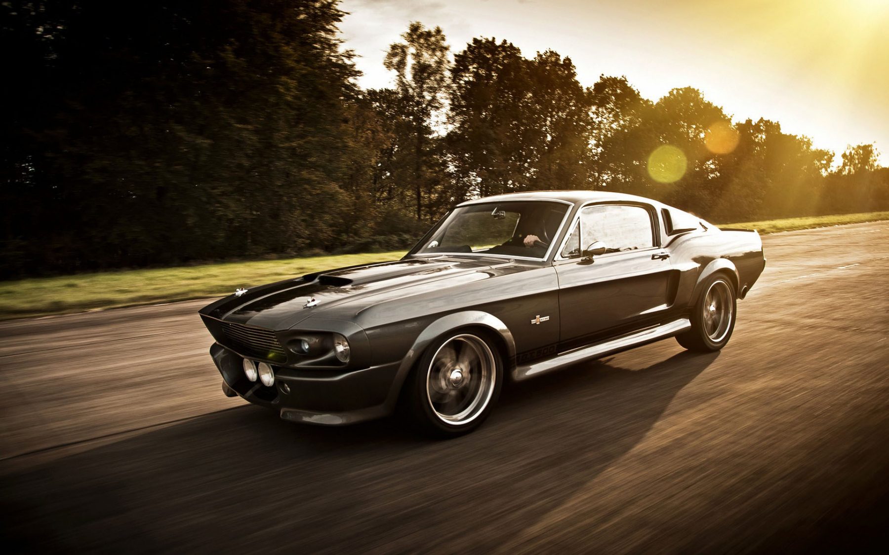 1967 Ford Mustang Shelby Gt500 Hd - HD Wallpaper 