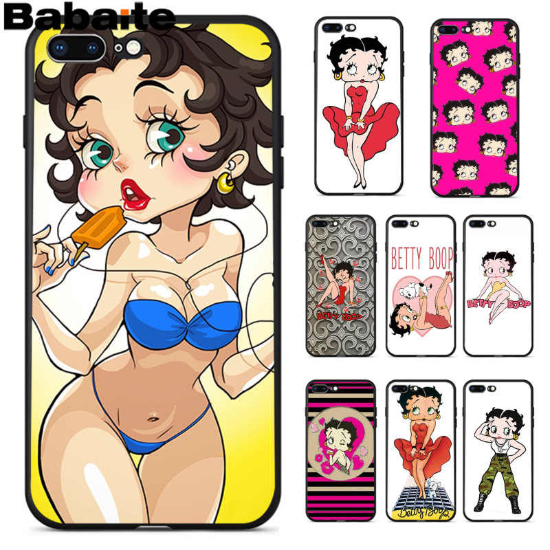 Babaite Betty Boop Cartoon Design Novelty Fundas Phone - Betty Boop - HD Wallpaper 