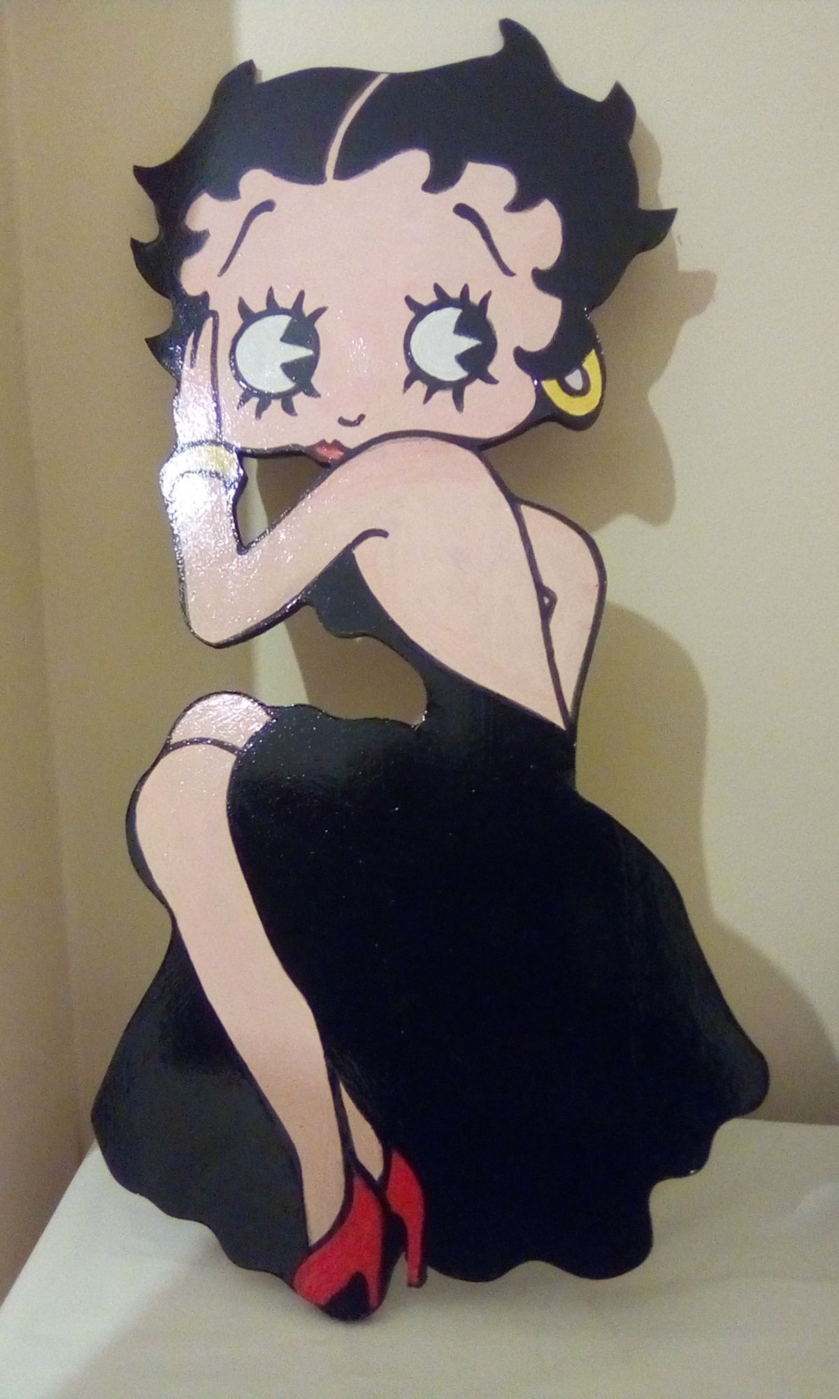 A Beautiful Betty Boop Plaque Wall Hanging

brand New - Cartoon - HD Wallpaper 