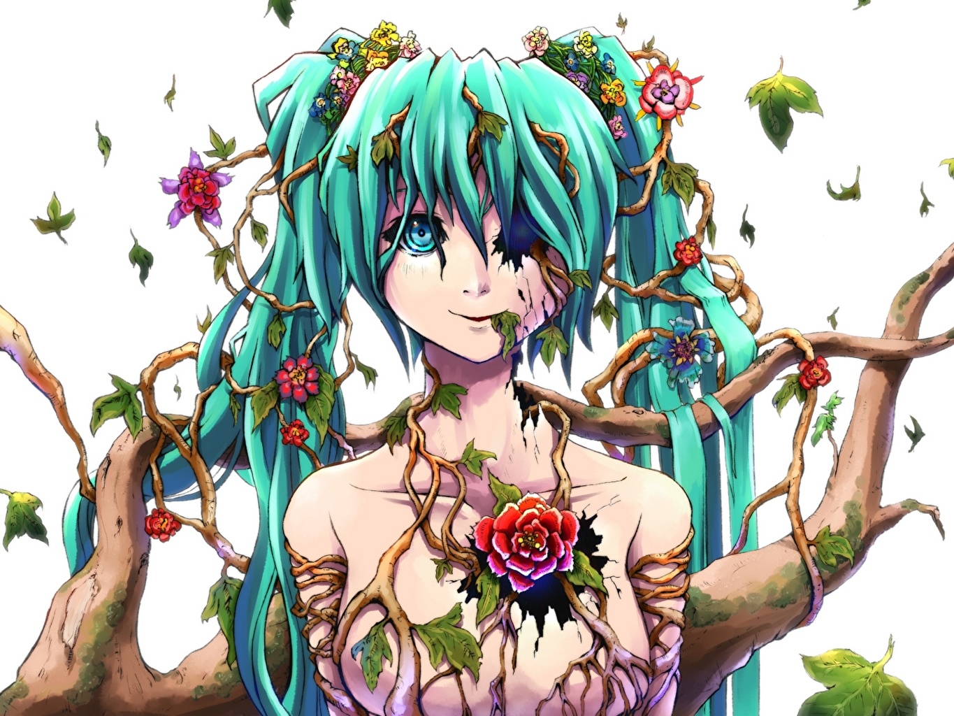 Vocaloid Fantasy - HD Wallpaper 